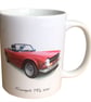 Triumph TR6 1973 - 11oz Ceramic Mug - Plain or Stripe Design - Image 1