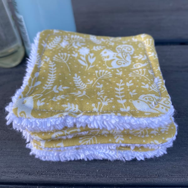Forest Design Reusable Face wipes