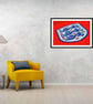 England Three Lions Shirt Badge Photograph Print - Image 3