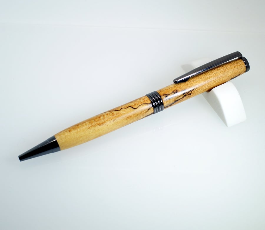 Streamline pen in Spalted Laurel SOLD