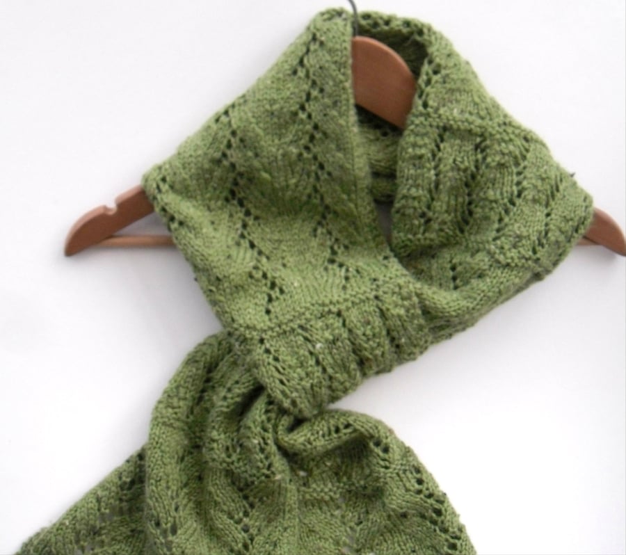 Green Lace scarf