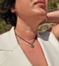 Silver Anchor Pendant on leather cord - Image 5