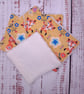 Fox reusable face wipes bamboo and cotton - set of 5 - Image 1