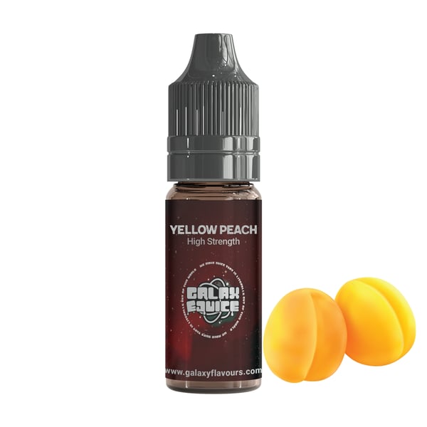 Yellow Peach High Strength Professional Flavouring. Over 250 Flavours.