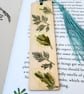 Pressed Foliage Wooden Bookmark, Real Leaves - Image 5