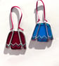 Stained glass Christmas Jumper tree decoration - Image 4