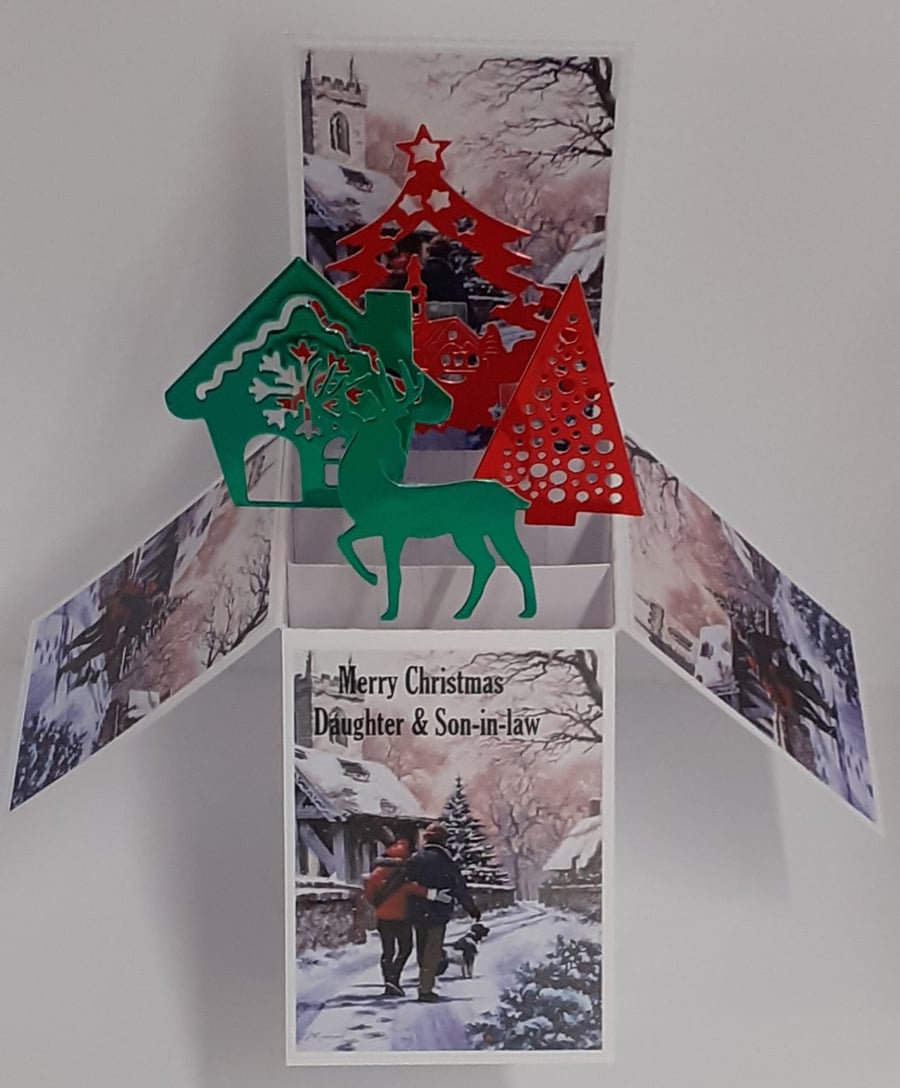 Christmas Card For Daughter and Son in Law