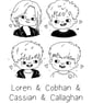 Custom family portrait printable - Image 2