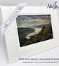 Ben Venue & Loch Katrine from Ben A'an - A6 (7" x 5") Unframed Print