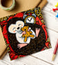 Sleepy Hedgehog Postcard - Image 1