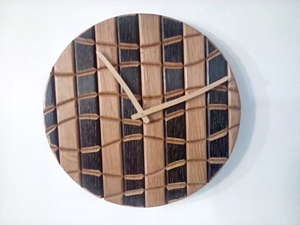 Clock wall