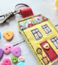 Little House Applique Keyring - Image 3