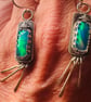 Aurora in the Pines – Aurora Opal Earrings - Image 2