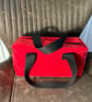 Small  Red Make-up Bag - Image 1