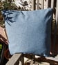 Hand stitched Sashiko panel attached to a  cushion - Image 3