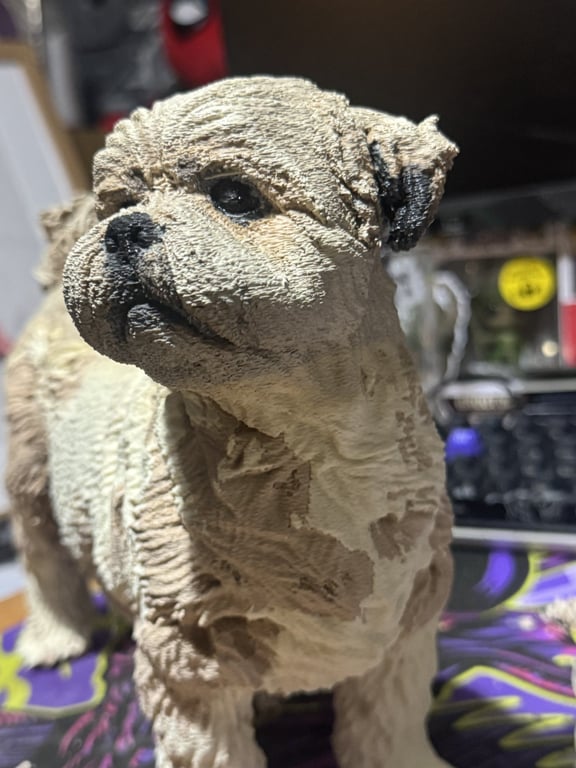 Share  CUSTOM 3D PRINTED & HAND PAINTED PET STATUE – MADE FROM YOUR PHOTOS 