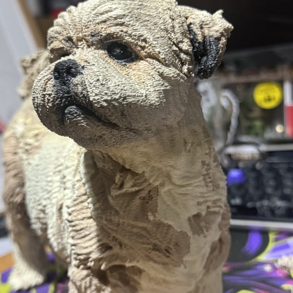 Share  CUSTOM 3D PRINTED & HAND PAINTED PET STATUE – MADE FROM YOUR PHOTOS 