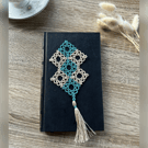 Tatted lace bookmark