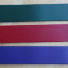 Genuine leather wrist cuffs 38mm width select the colour of your choice.