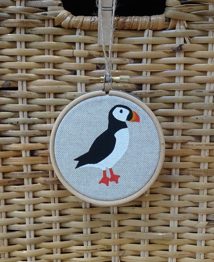 Puffin Hanging Hoop