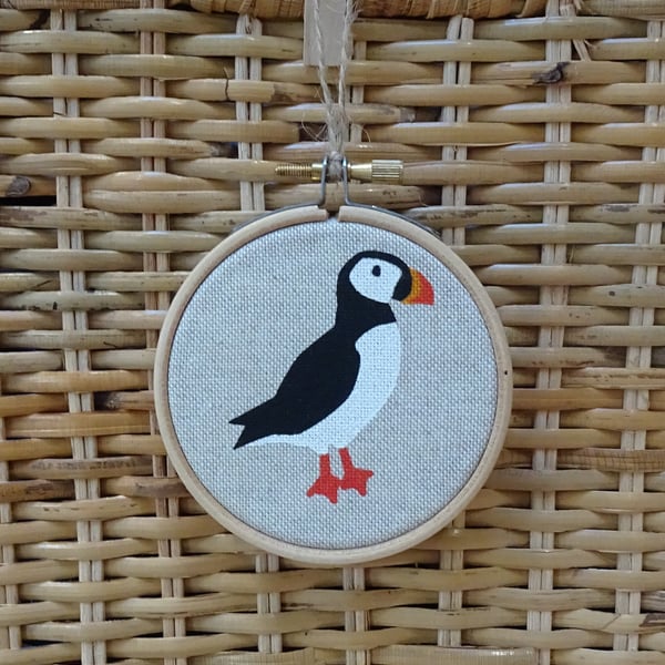 Puffin Hanging Hoop