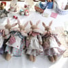 Baby sized Heirloom Liberty bunny reserved for Susan R