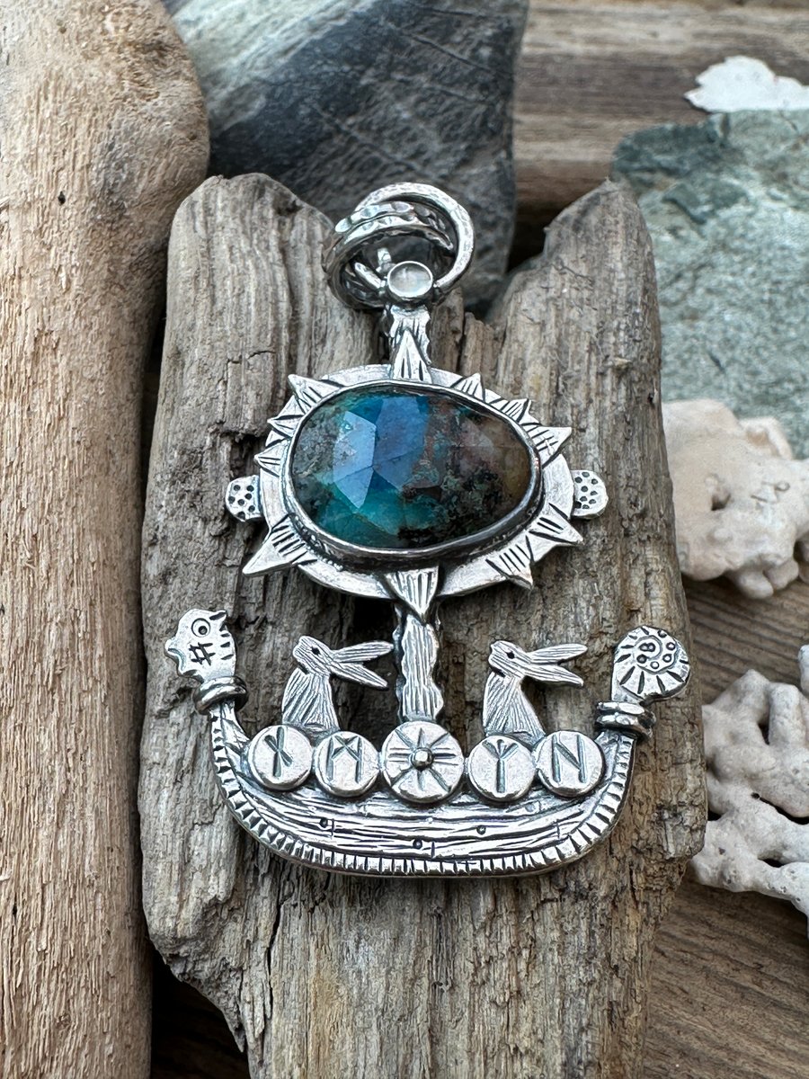 SOLD RESERVED FOR ALEX Hare Viking Ship 