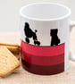 Pink Dog Breed Coffee Mug Gift for Lover Owner Dachshund Westie Terrier Poodle - Image 3