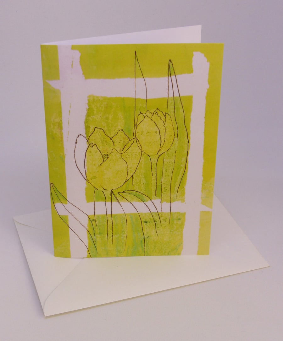 Nature inspired cards x 6