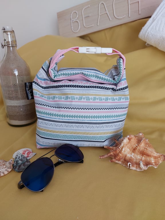 Small Ethnic Stripe drybag