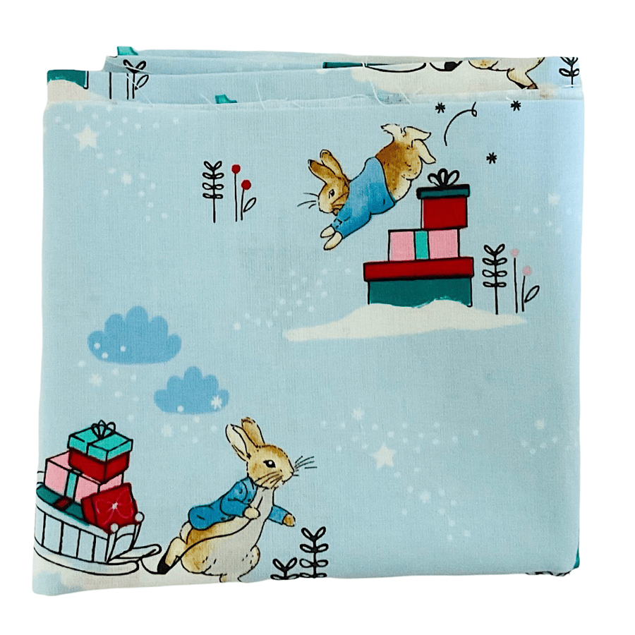 Christmas Peter Rabbit Fat Quarter