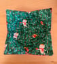  Christmas Animals Quilted Fabric Reversible Bowl Cosy - Image 1