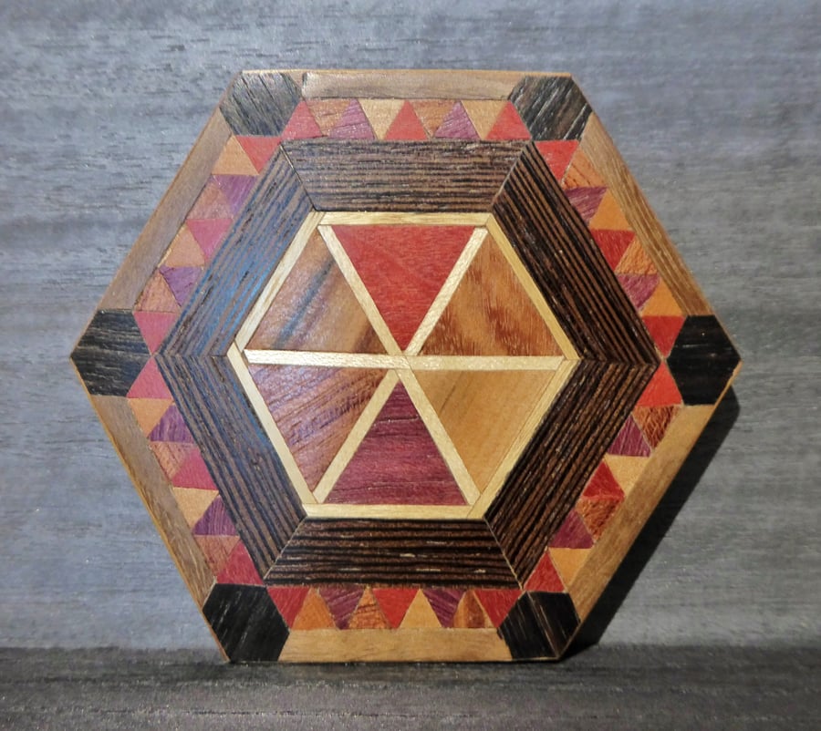 Wood Veneer Coaster