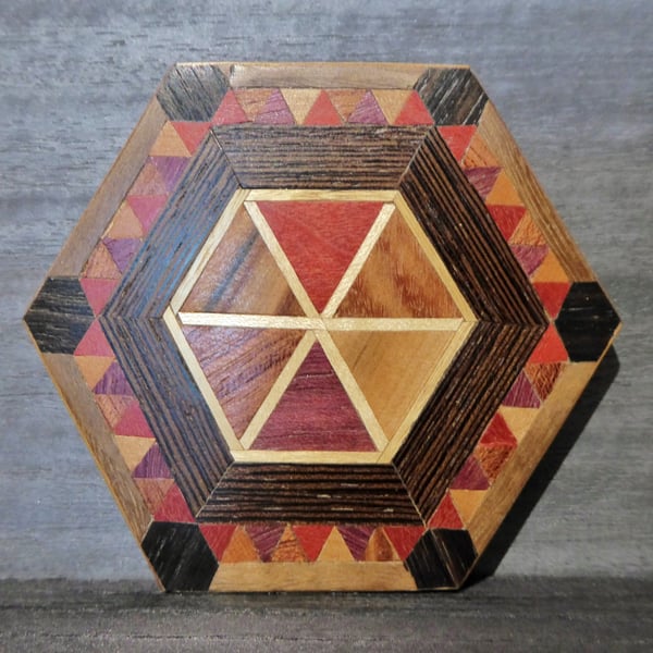 Wood Veneer Coaster