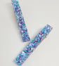 Blue Confetti Hair Clips - Barrette