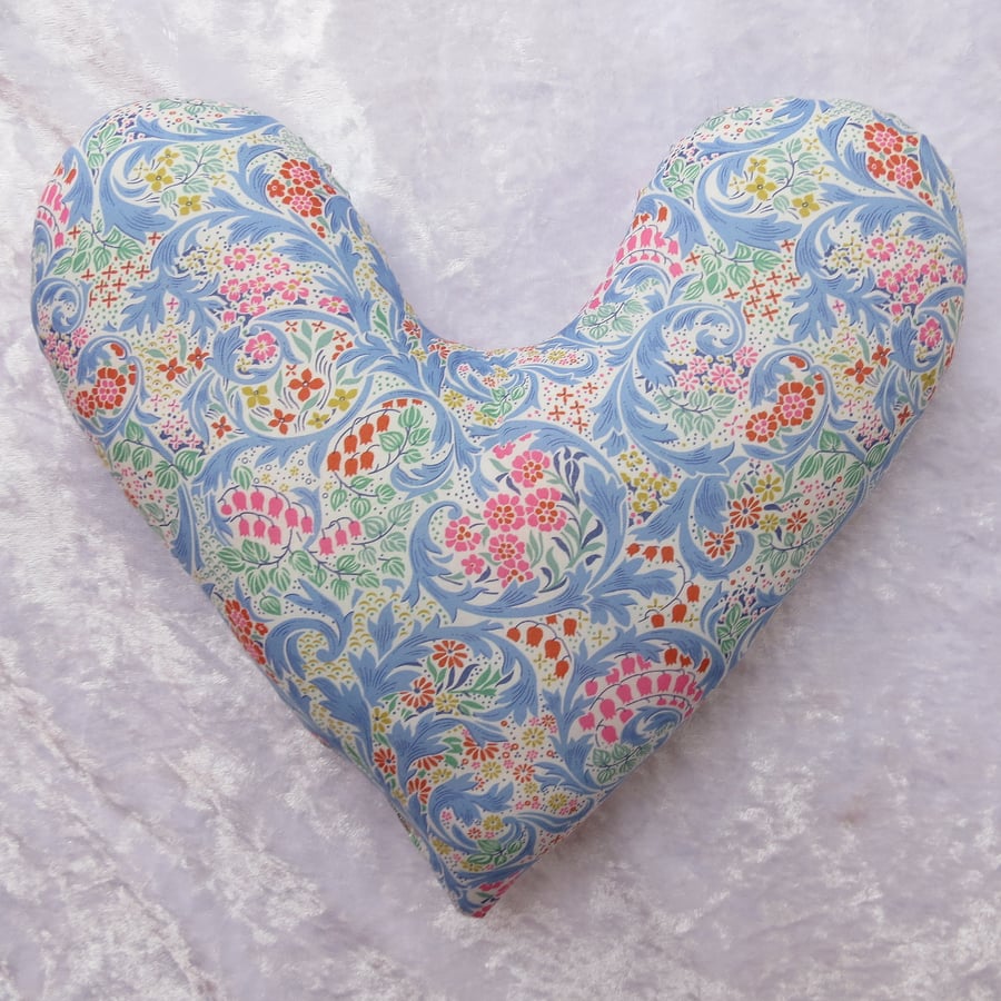 Underarm pillow.  Breast surgery pillow.  Made from Liberty Lawn.
