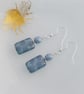 Cute Polka Dot Rectangular Drop Earrings in a Choice of Colours - Image 2