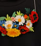 ''Summer Meadow'' Felt floral neckless - Image 3
