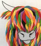Embroidery Kit - Highland Cow Hand Embroidery Kit - Image 2