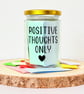 A Jar of Positivity, 50 Quotes, Self Care, Wellness, Mental Health Quote Gift