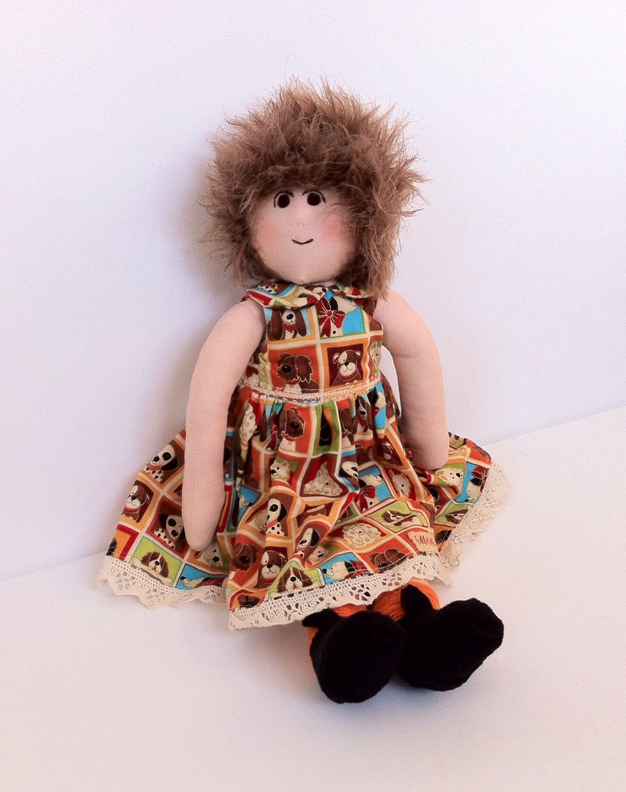 Special offer - Autumn        - 42cm rag doll