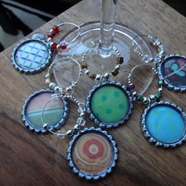 Wine Glass Charms  (free UK postage)