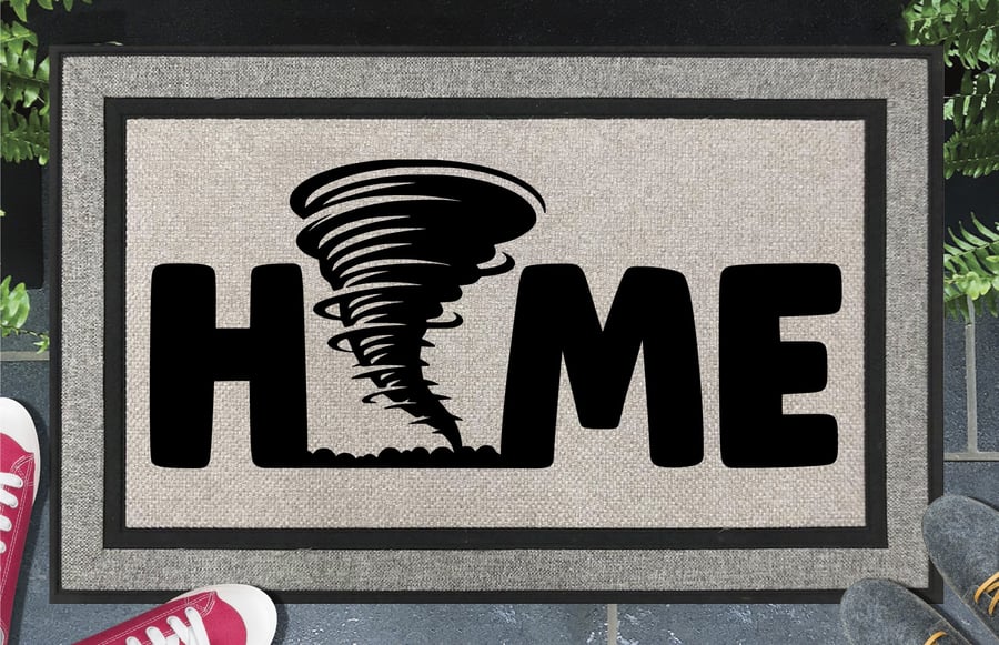 Tornado Home Door Mat - Tornado All Weather Doormat - 45x70cm 