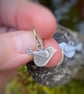 Little silver bird earrings - Image 2