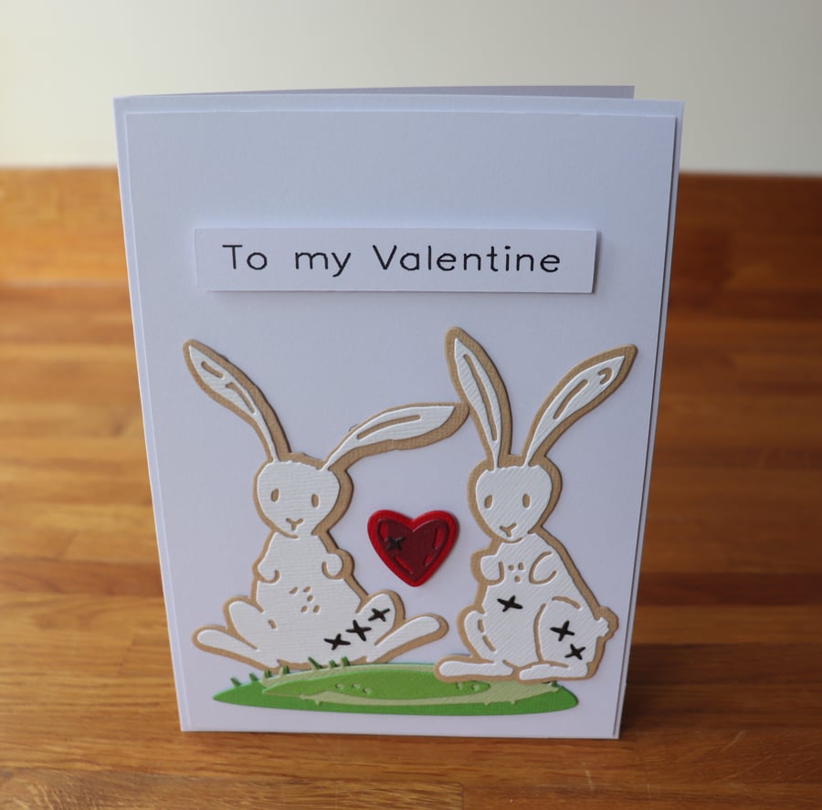 Bunny Love Be My Valentine's  