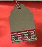 Gingerbread people Christmas gift tags - Image 2