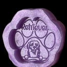Retriever paw silicone mould 