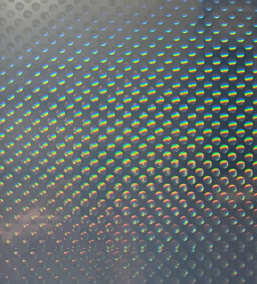 10 Sheets A4 Printable Self Adhesive Water Bubble Holographic Vinyl Overlay Shee