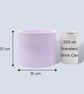 Large Lilac Round Plant Pot 15 cm, Handmade Indoor Planter - Image 7