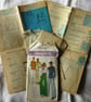 A vintage sewing pattern for a misses' pullover shirt and wide leg trousers - Image 5